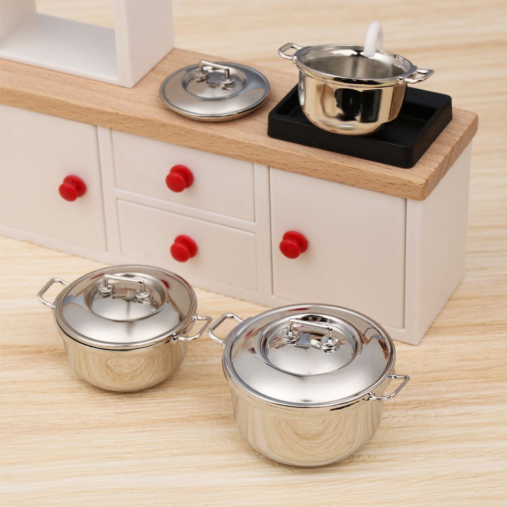 1/12 Miniature Soup Pot With C - đánh giá và giá Gaming Kitchen Accessories