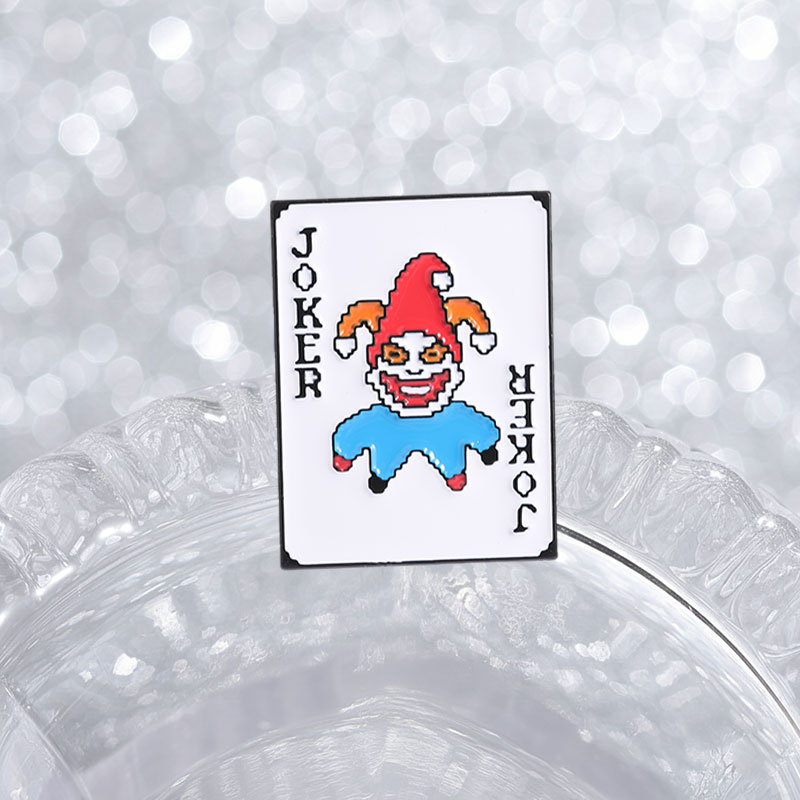Poker Joker Enamel Pins Pixel  - đánh giá và giá Joker Gaming Accessories