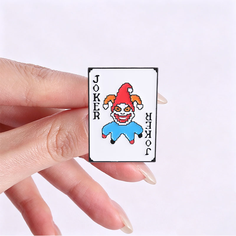 Poker Joker Enamel Pins Pixel  - đánh giá và giá Joker Gaming Accessories