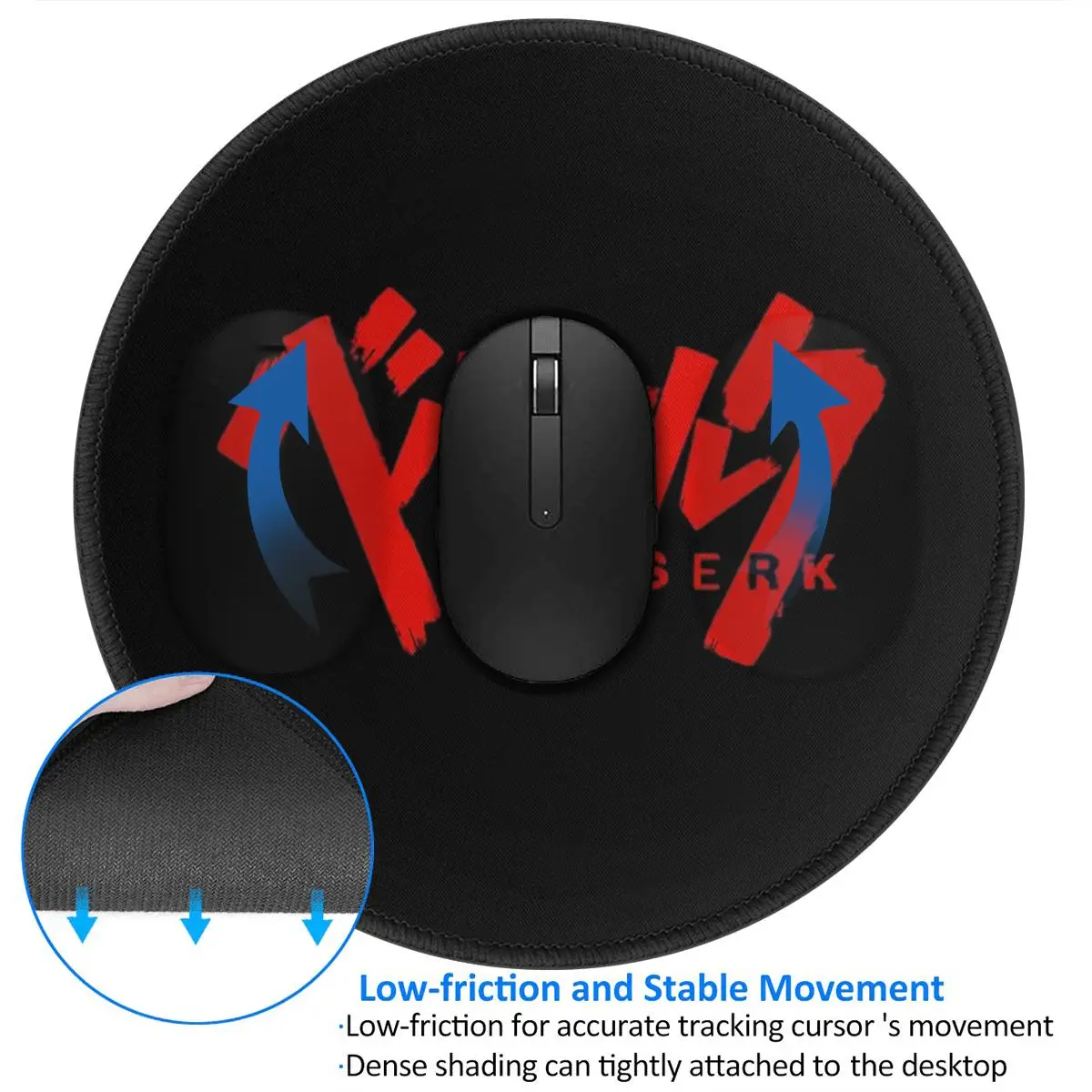 Japanese Anime Berserk Logo Ro - đánh giá và giá Gaming Accessories Logo