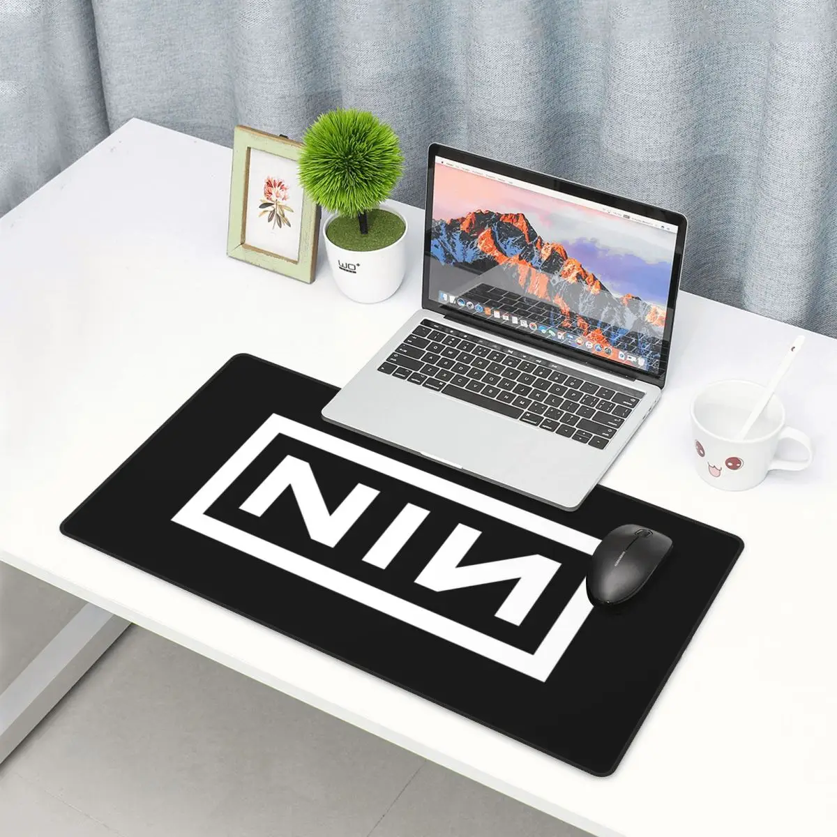 Large Mouse Pad NIN Logo Nine  - đánh giá và giá Gaming Accessories Logo