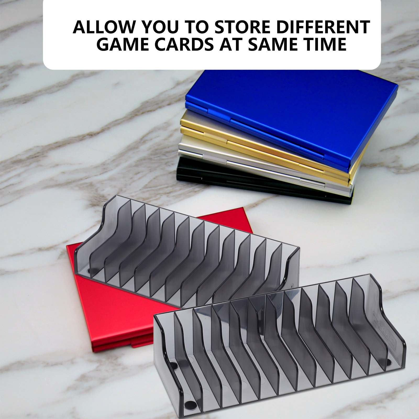 2pcs Game Card Box Storage Rac - đánh giá và giá Gaming Accessories Rack