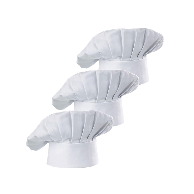 3pcs Chef Hat Adult Adjustable - đánh giá và giá Gaming Kitchen Accessories