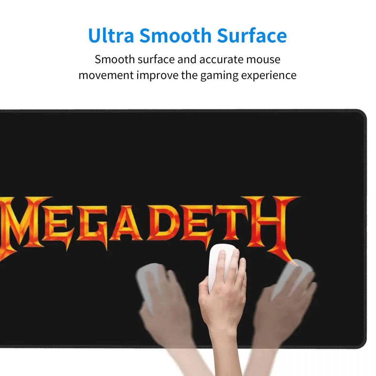 Large Mouse Pad Megadeths Logo - đánh giá và giá Gaming Accessories Logo
