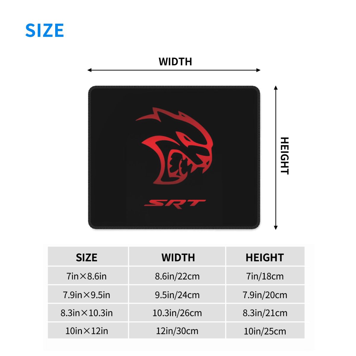 Dodge Hellcat Srt Logo Multi-s - đánh giá và giá Gaming Accessories Logo