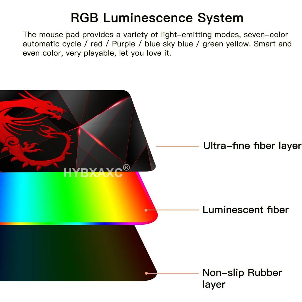 Gaming Mouse Pad Rgb Msi LOGO  - đánh giá và giá Gaming Accessories Logo