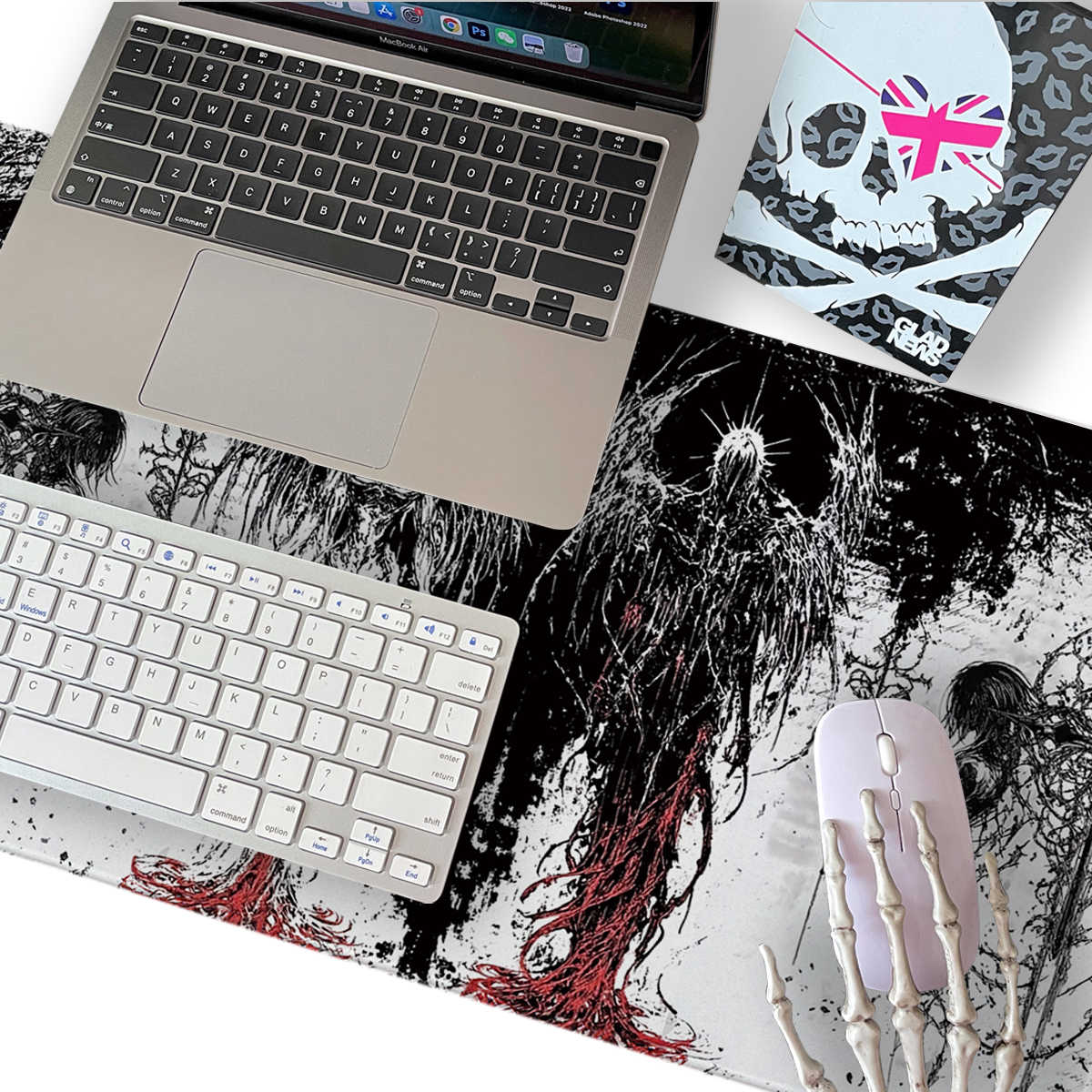 Dark Angel Art Design Large Si - đánh giá và giá Gaming Accessories Keyboards