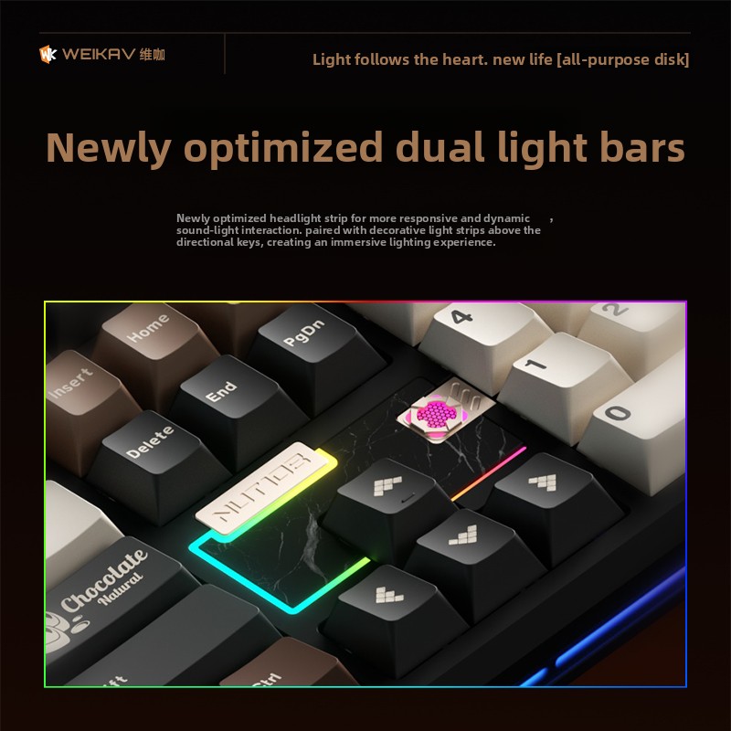 WEIKAV NUT108 Mechanical Keybo - đánh giá và giá Gaming Accessories For Gaming Setup