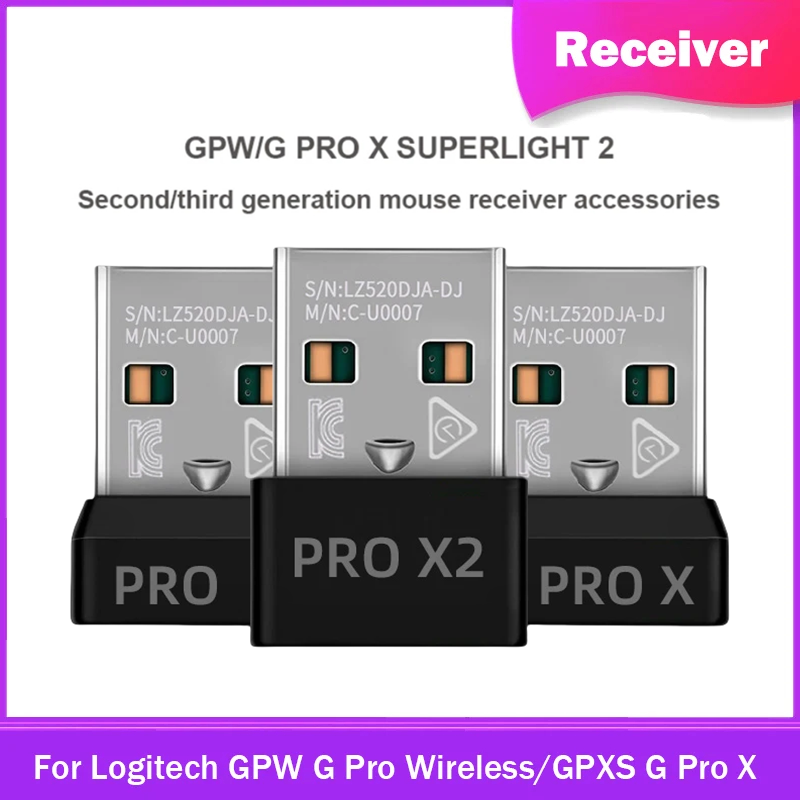Original USB Dongle Receiver A - đánh giá và giá Logitech Mouse G Pro X Superlight