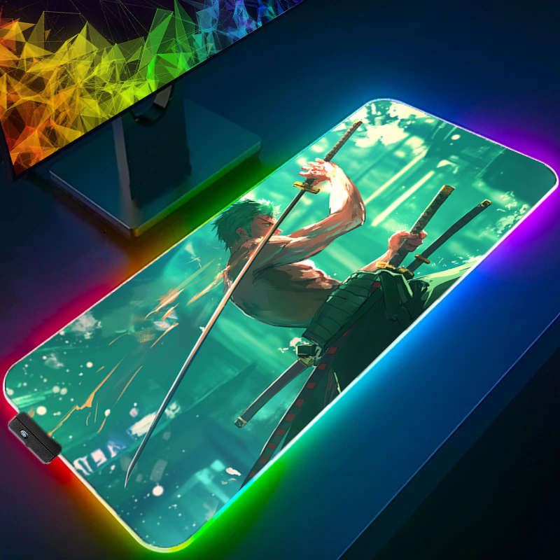 ONE PIECE Zoro Mouse Pad RGB G - đánh giá và giá Gaming Accessories Women