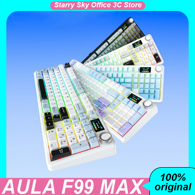 New AULA F99 Max Gasket Mechan - đánh giá và giá Gaming Accessories Keyboards