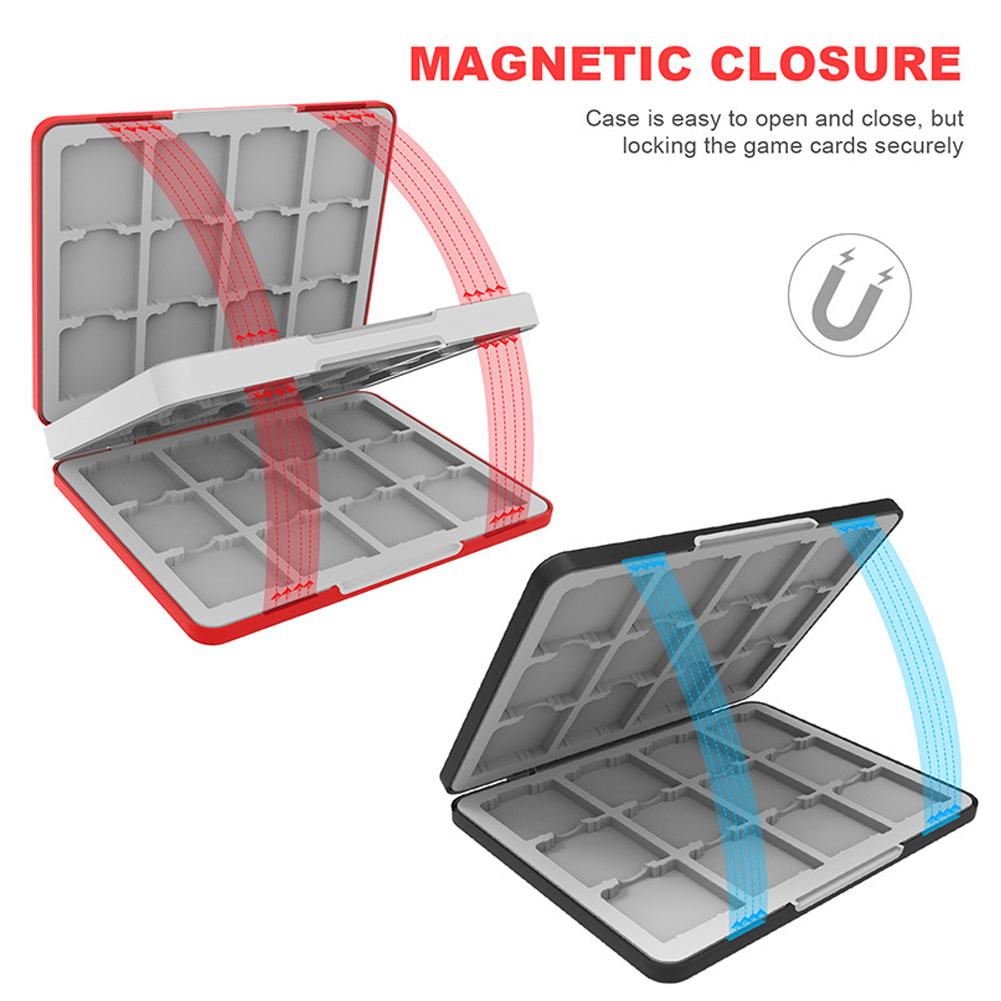 48-in-1 Game Card Holder Case  - đánh giá và giá Gaming Accessories Box