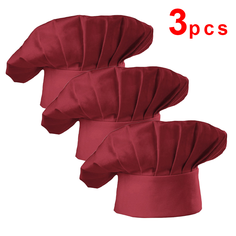 3pcs High22cm Cook Hat White C - đánh giá và giá Gaming Kitchen Accessories