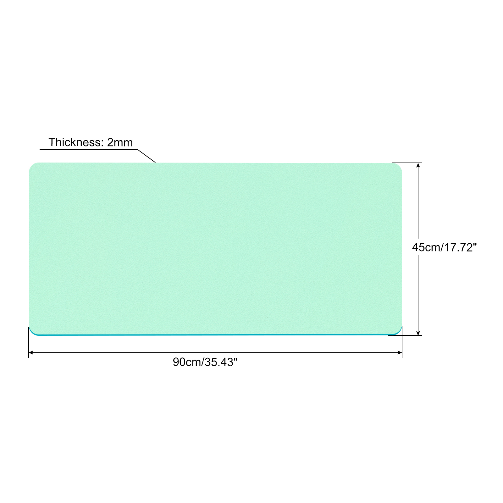 Office Desk Mat Protector PU L - đánh giá và giá Gaming Accessories Women