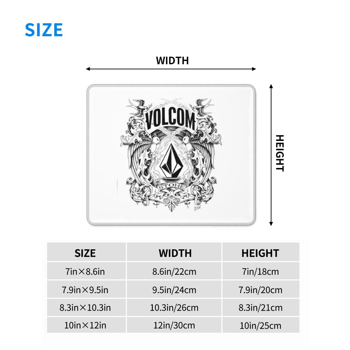 V-Volcom Logo Multi-size Mouse - đánh giá và giá Gaming Accessories Logo