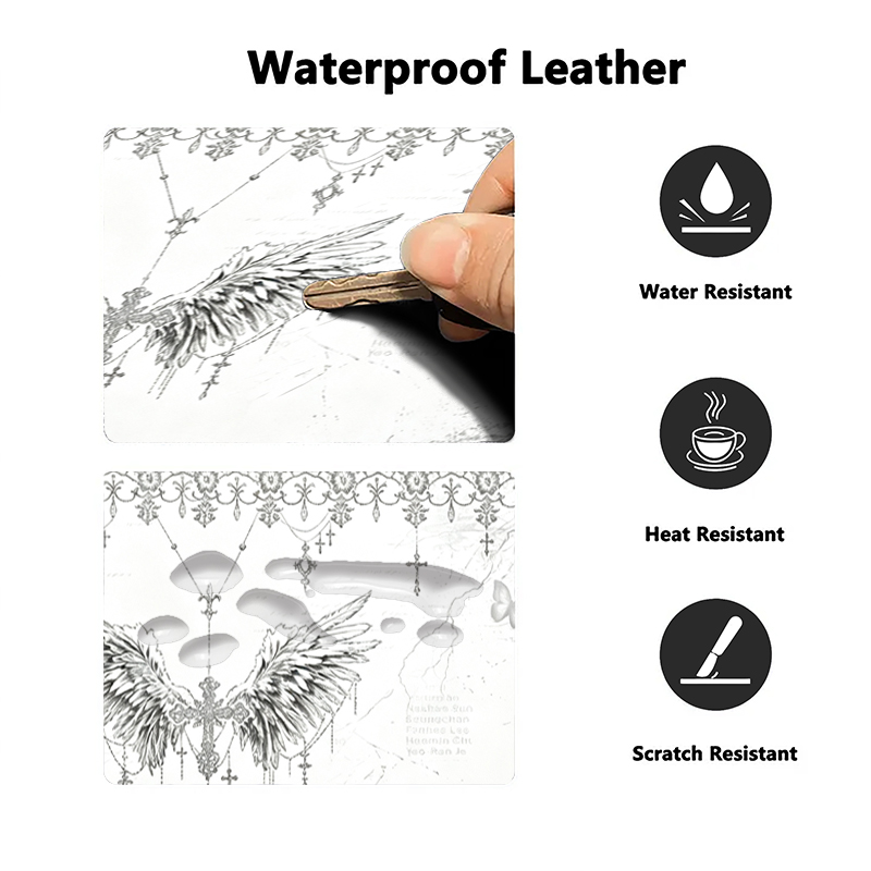 Leather Mousepad Black White A - đánh giá và giá Gaming Accessories Women