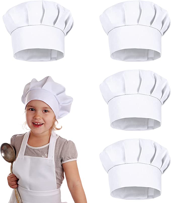 4PCS White Party Cap Hat Costu - đánh giá và giá Gaming Kitchen Accessories